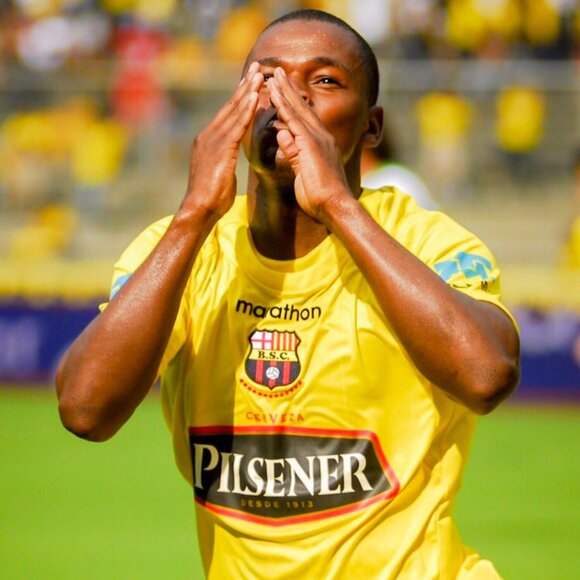 mint Barcelona SC Guayaquil 2009 home shirt long sleeve Marathon jersey Ecuador - Picture 1 of 13